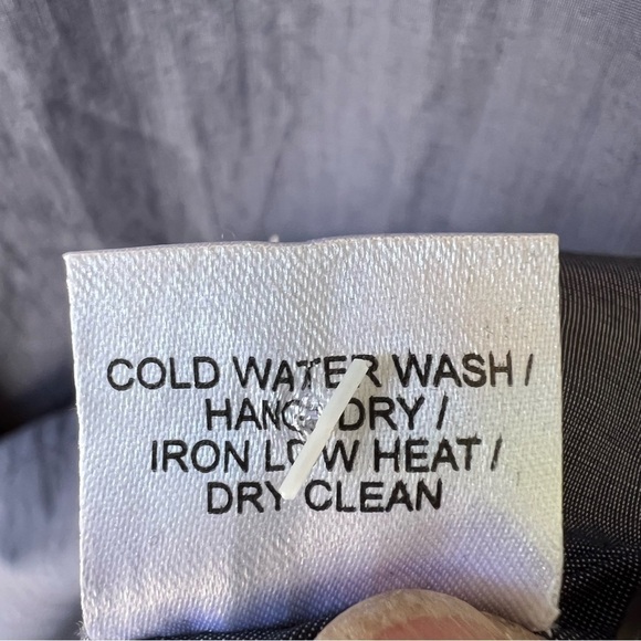 P. TAYLOR OVERSIZED MINIMALIST BUTTON DOWN 3/4 SLEEVE SHIRT SIZE LARGE GRAY NWT - Picture 5 of 9